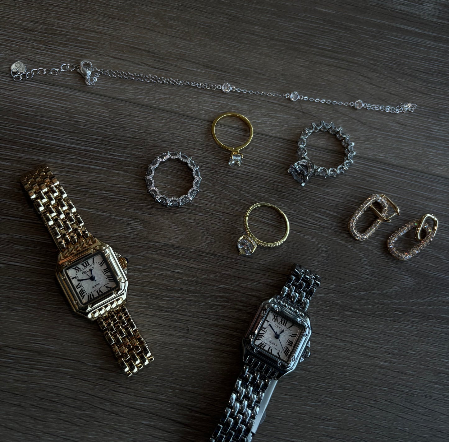 Grealy Silver Watch