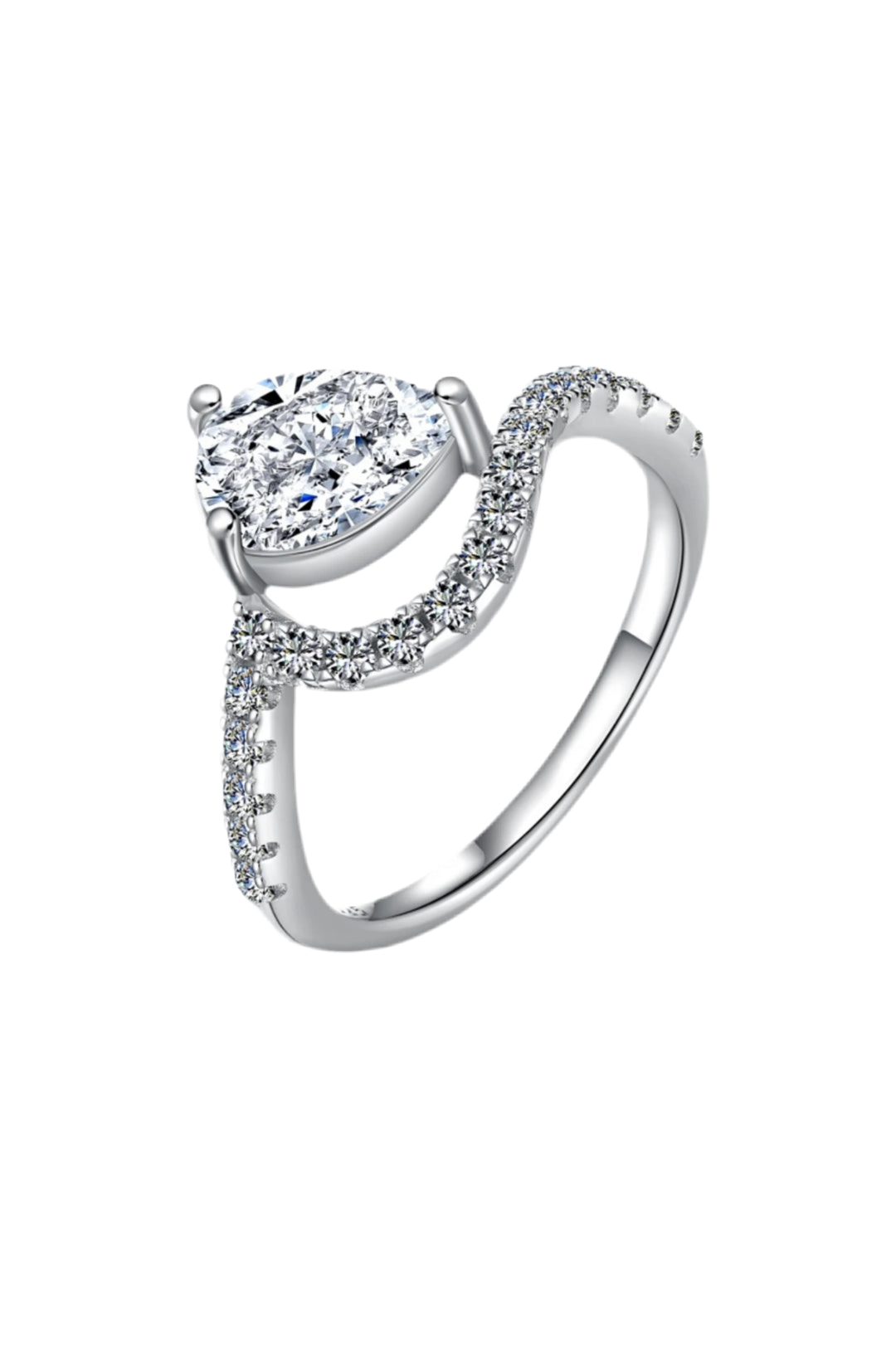 White Swan Ring
