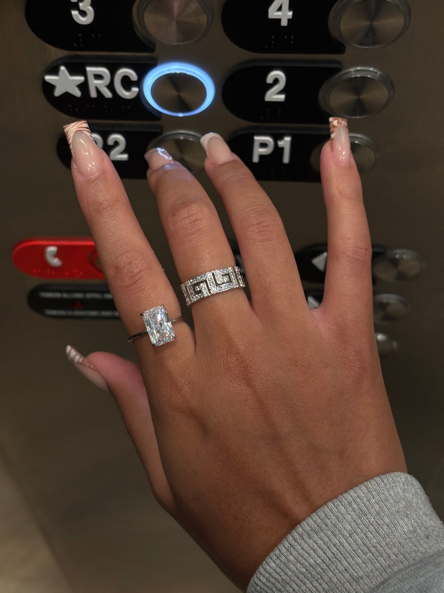 Haze Band Ring - Silver