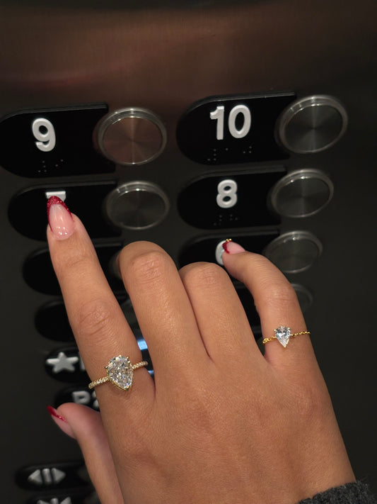 Milan Adjustable Ring Silver