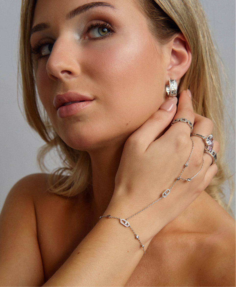 Amara Hand Chain - Gold