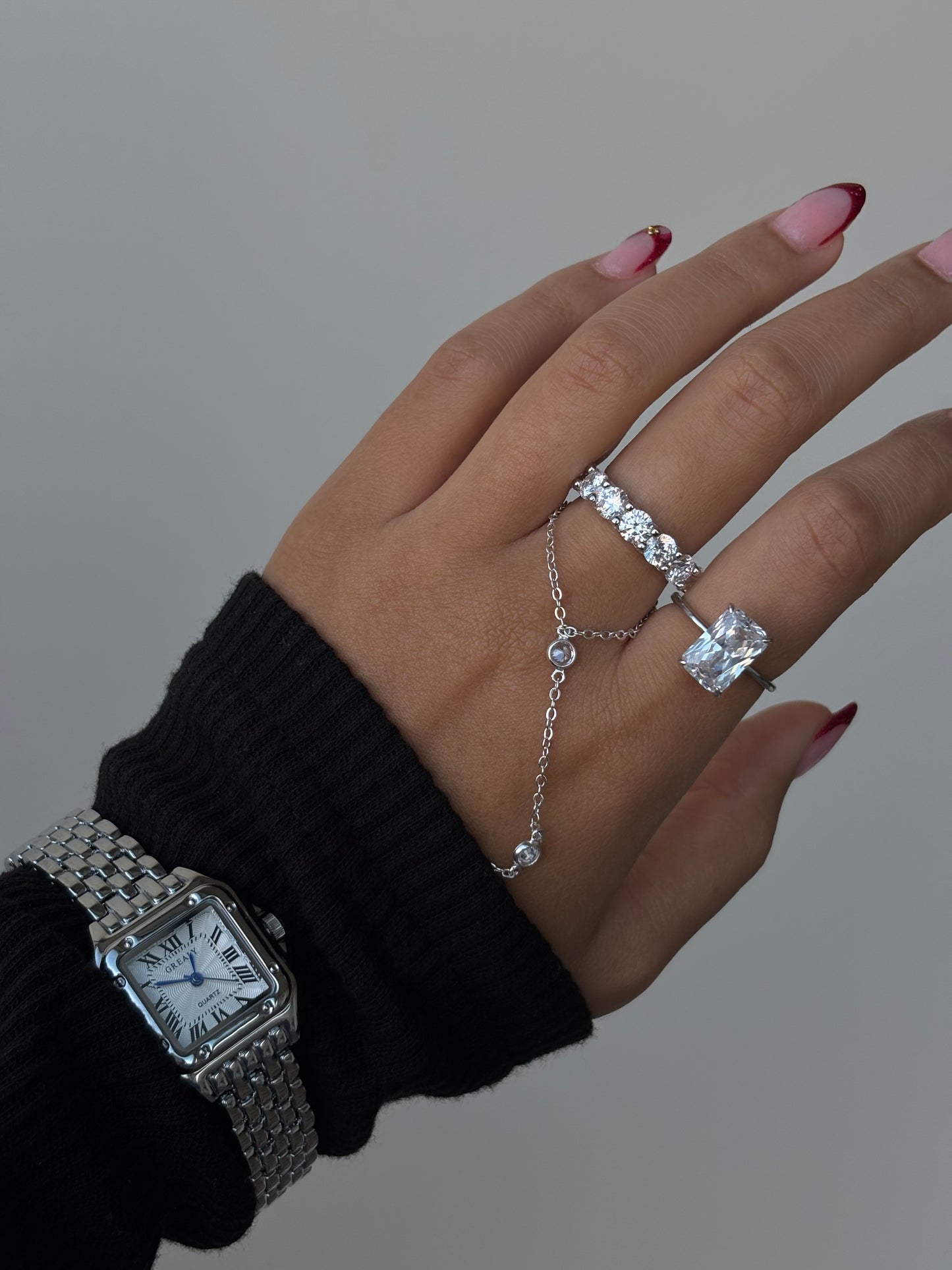 Grealy Silver Watch