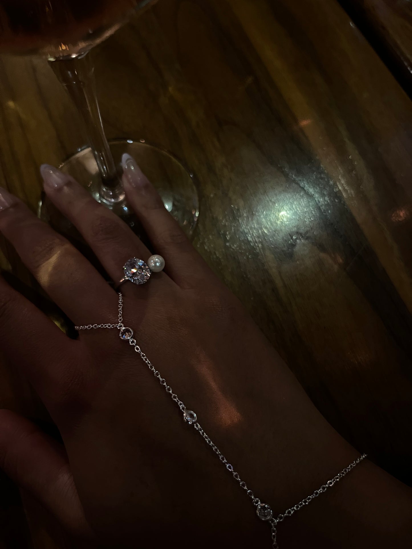 Ariana Pearl Ring