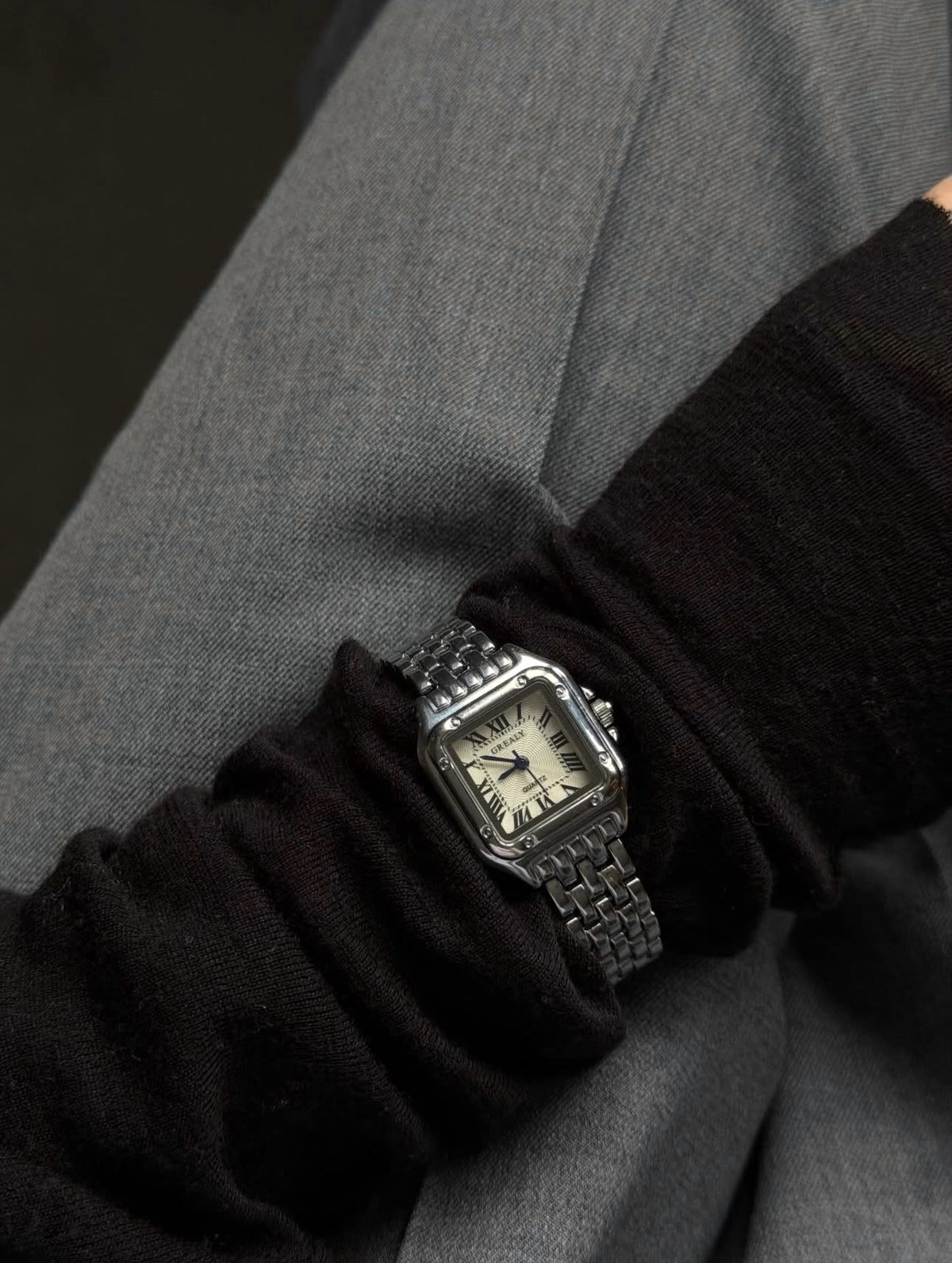 Grealy Silver Watch
