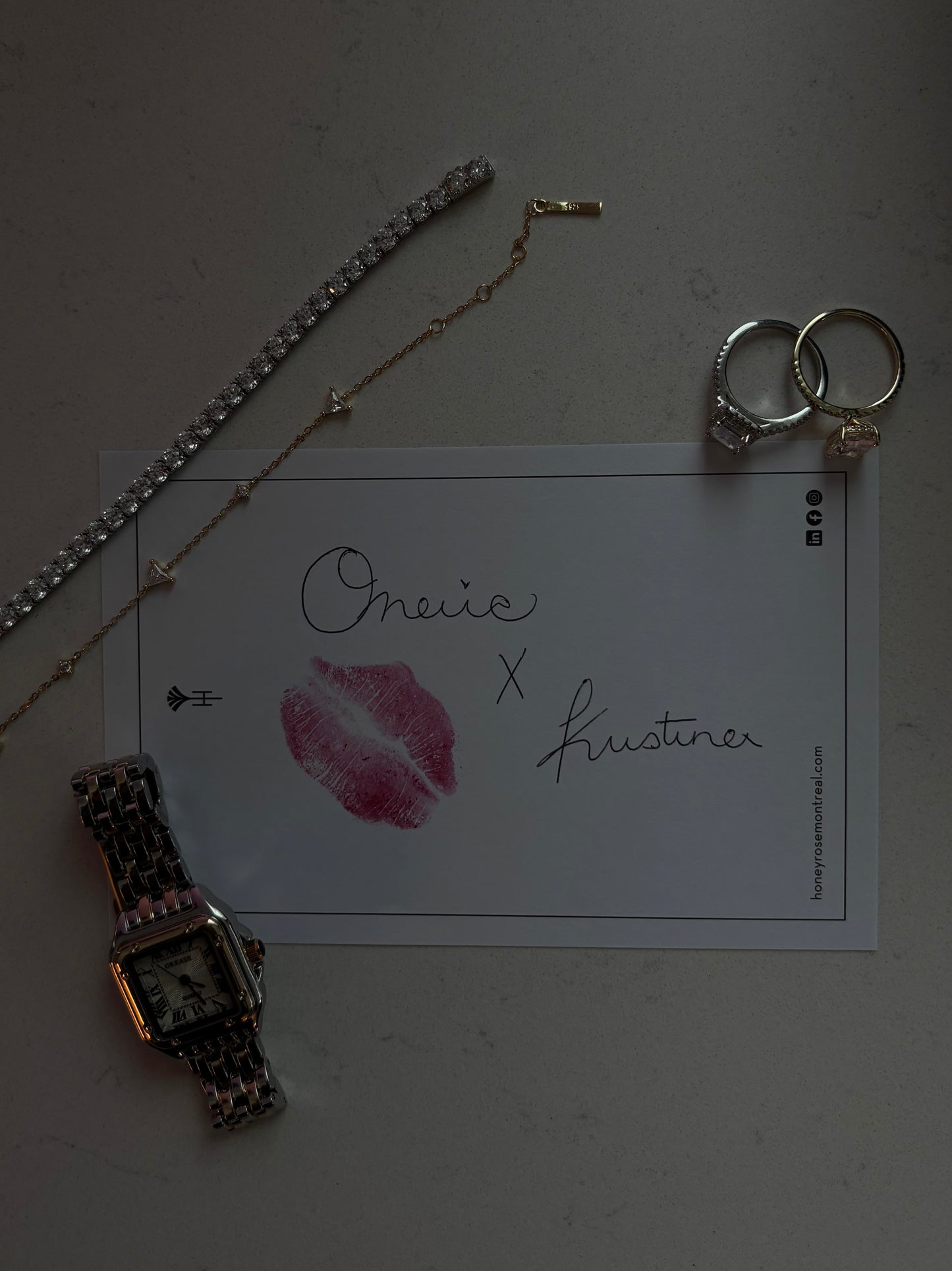 Desire Me - Gold bracelet