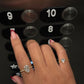 Milan Adjustable Ring Silver