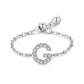 Custom Letter Adjustable Ring