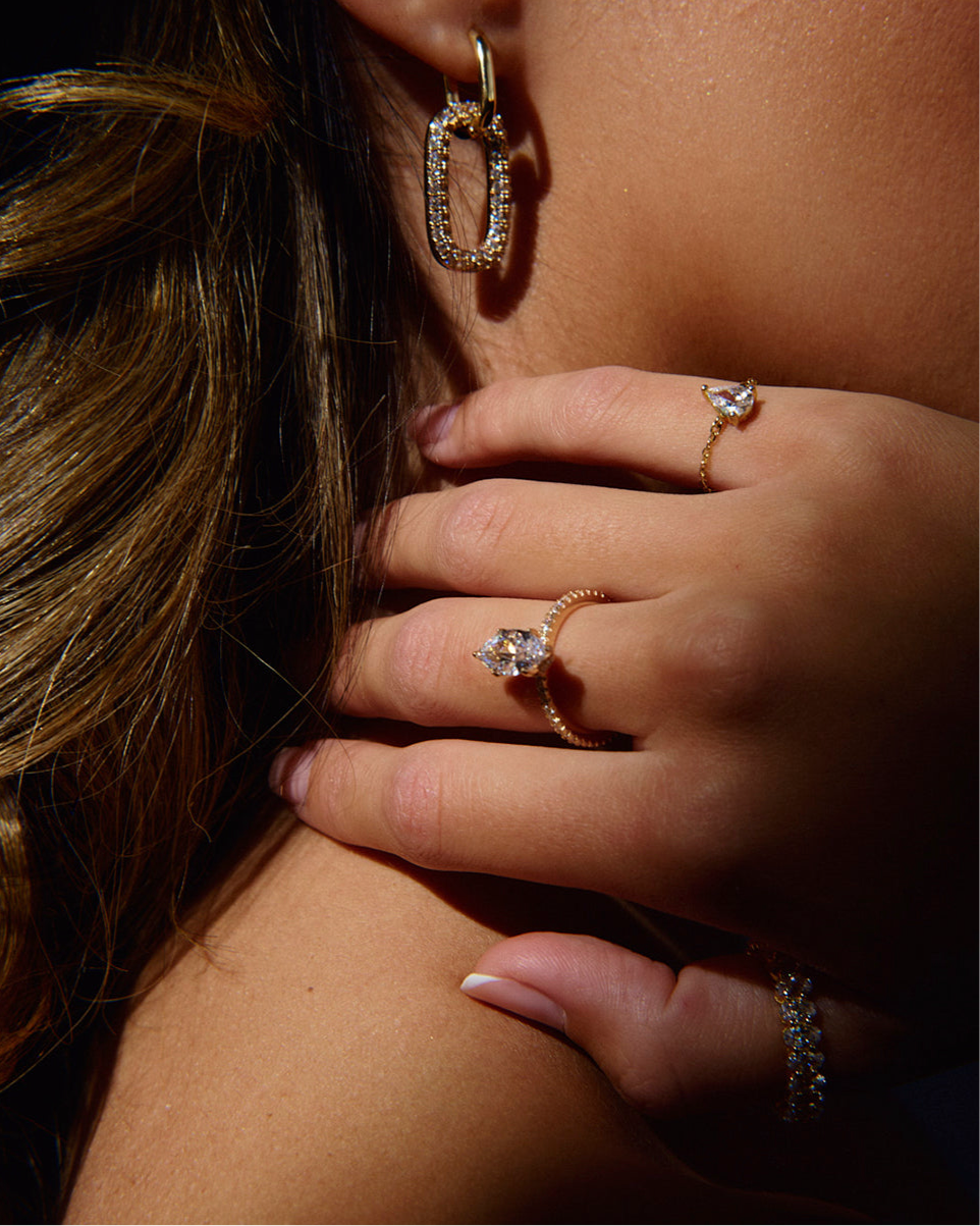 Serena Earrings - Gold