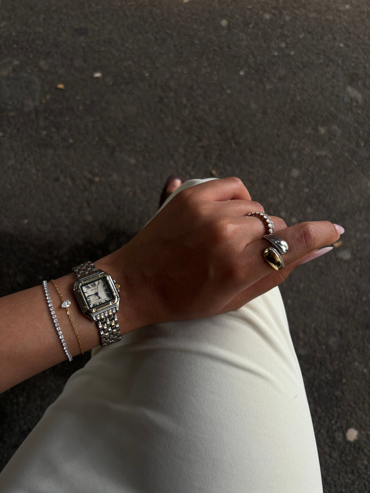 Grealy Two Tone Watch - Watch Me
