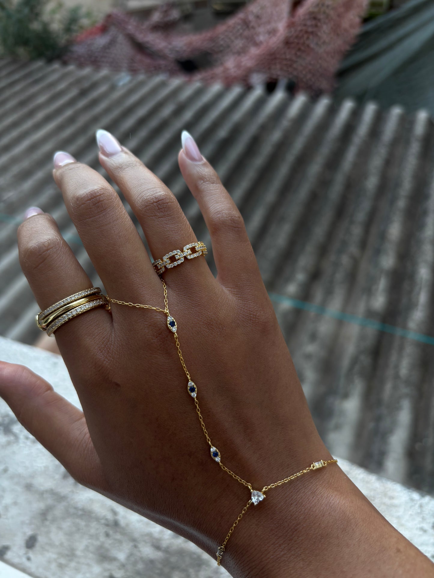 Iris Hand Chain