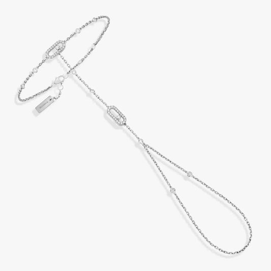 Amara Hand Chain - Silver