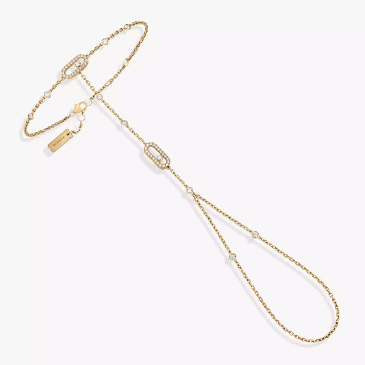 Amara Hand Chain - Gold